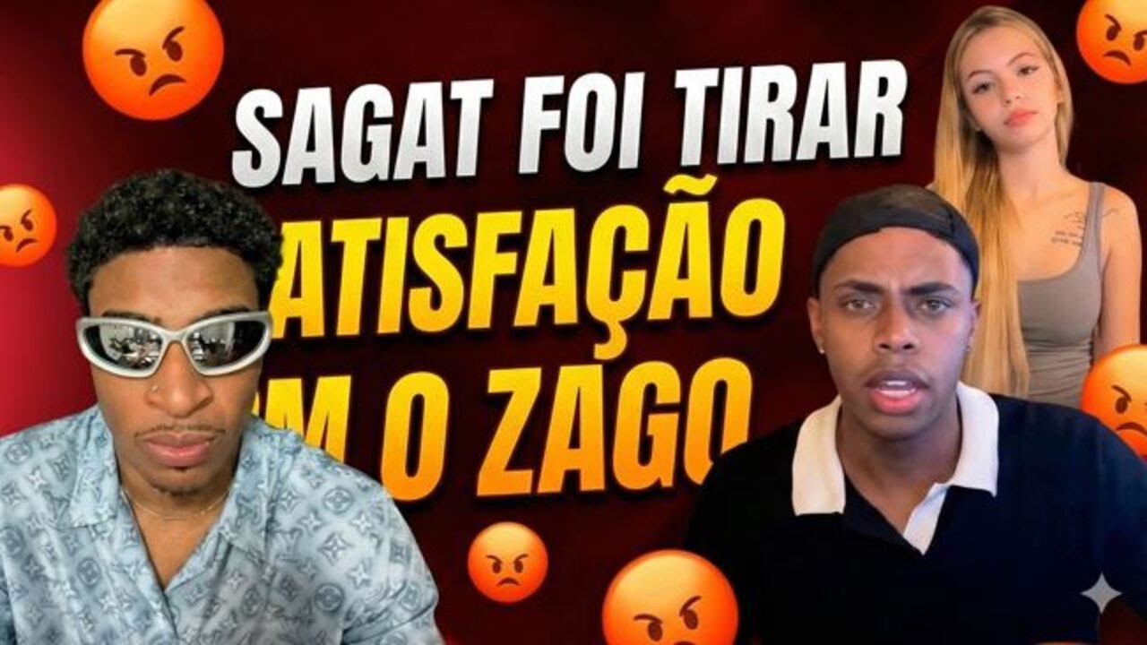 Sagat descobre tudo e vai tirar satisfação com Zago😨 Zago Tik tok live