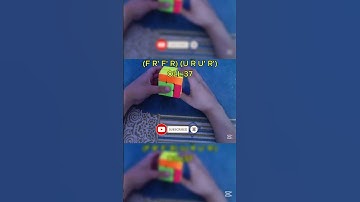 OLL:37  algorithms #cube #speedcubing #cubes #algorithm #cubealgorithms #cubing