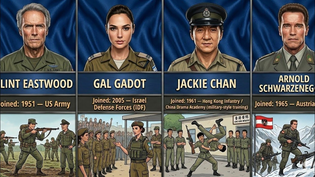 Hollywood Actors Who Served in the Military