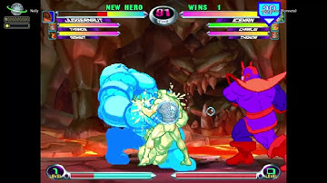 MvC2: Romneto - Iceman Freeze Throw to Bubble to Kara Cancel AA Combos Murk Juggernaut .:11.19.25:.