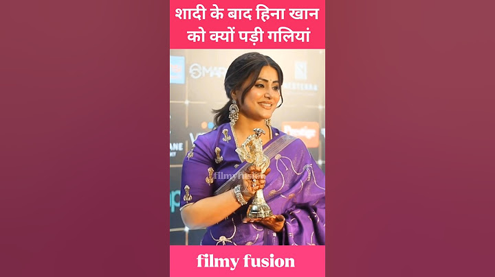 shadi ke baad hina khan ko padi galiyan #bollywood #hinakhan #tvactress