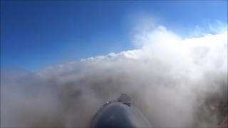 Radian RC Glider in the Clouds