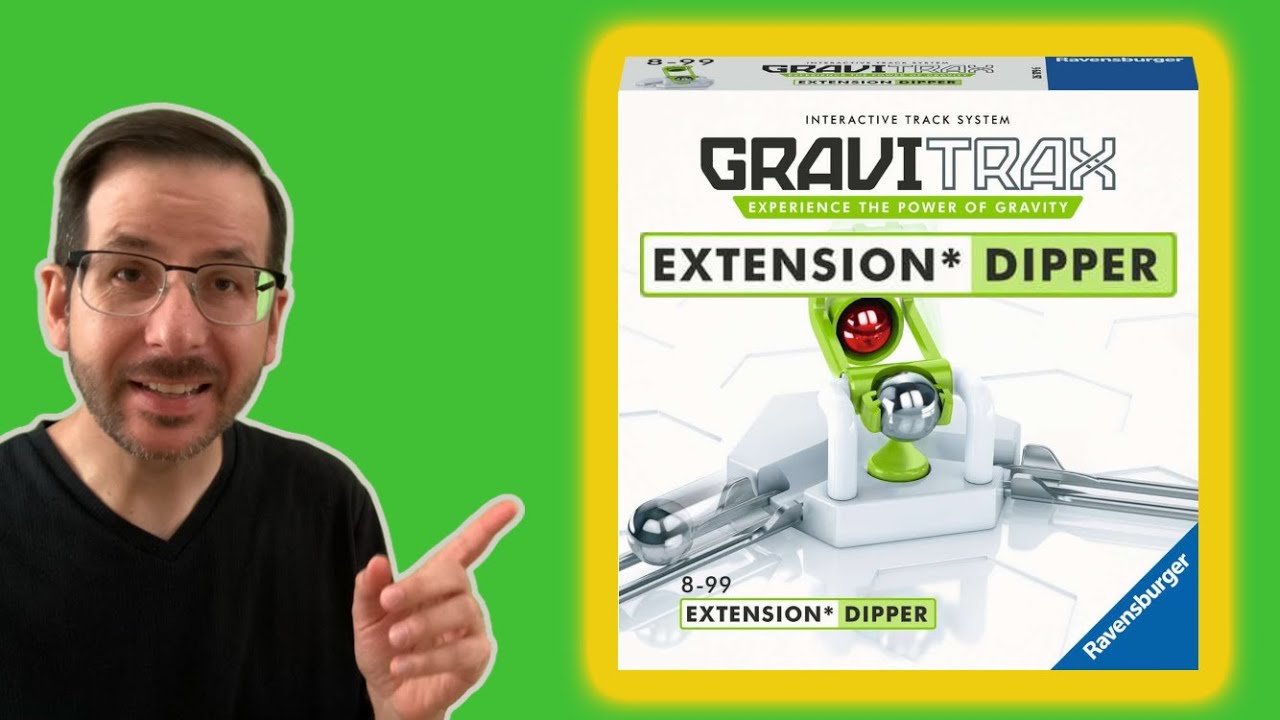 РАСПАКОВКА: Элемент GraviTrax Dipper (для Marble Runs)