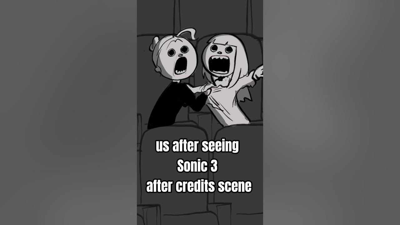 Sonic 3 after credits scene / no spoilers Sonic 3 after credits scene / no spoilers