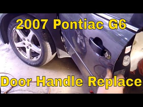 Right Front Passenger Exterior Door Handle For Chevy/Pontiac G6 - Black, BOXI Brand