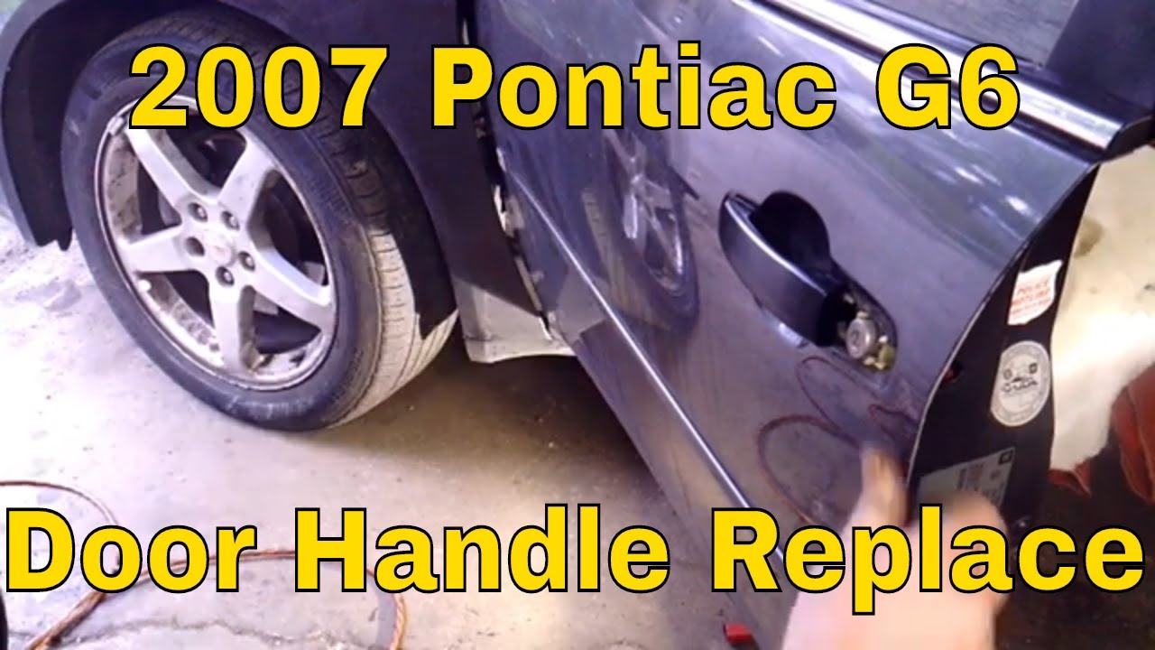 What to Do When Your Hooptie's Door Handle Breaks Off?