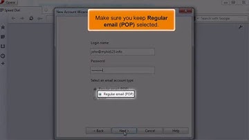 7) Configuring a POP email account with SSL in Opera Mail by Gecko Websites