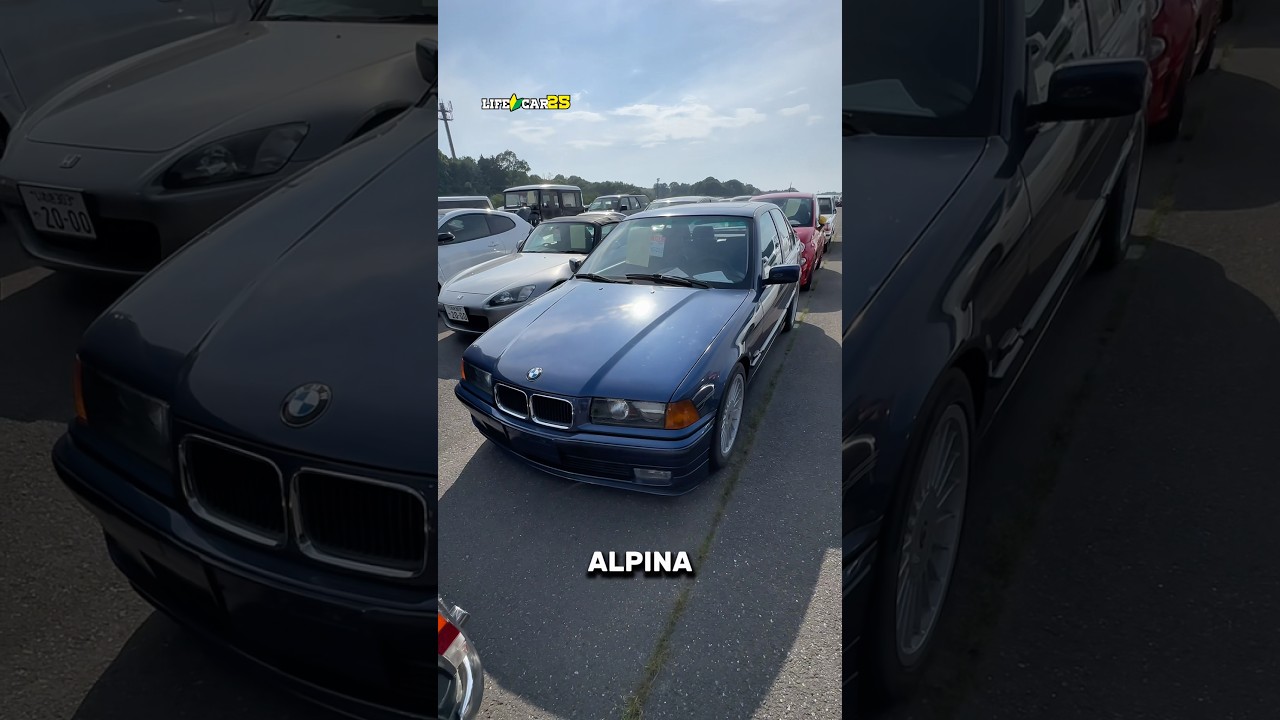 🔰BMW ALPINA B3, редкая находка на аукционе 🇯🇵 #car #bmw #bmwalpina #авто