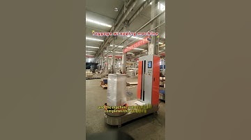 luggage wrapping machine #wrappingmachine #factory