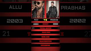 ALLU ARJUN Vs Prabhas Career Analysis|| NET Worth#shortsfeeds #shorts