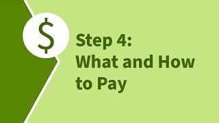 Five Steps to Filing at the USCIS Lockbox - Step 4: What and How to Pay