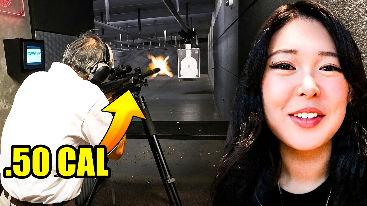 I Forced My Dad To SHOOT GUNS!!