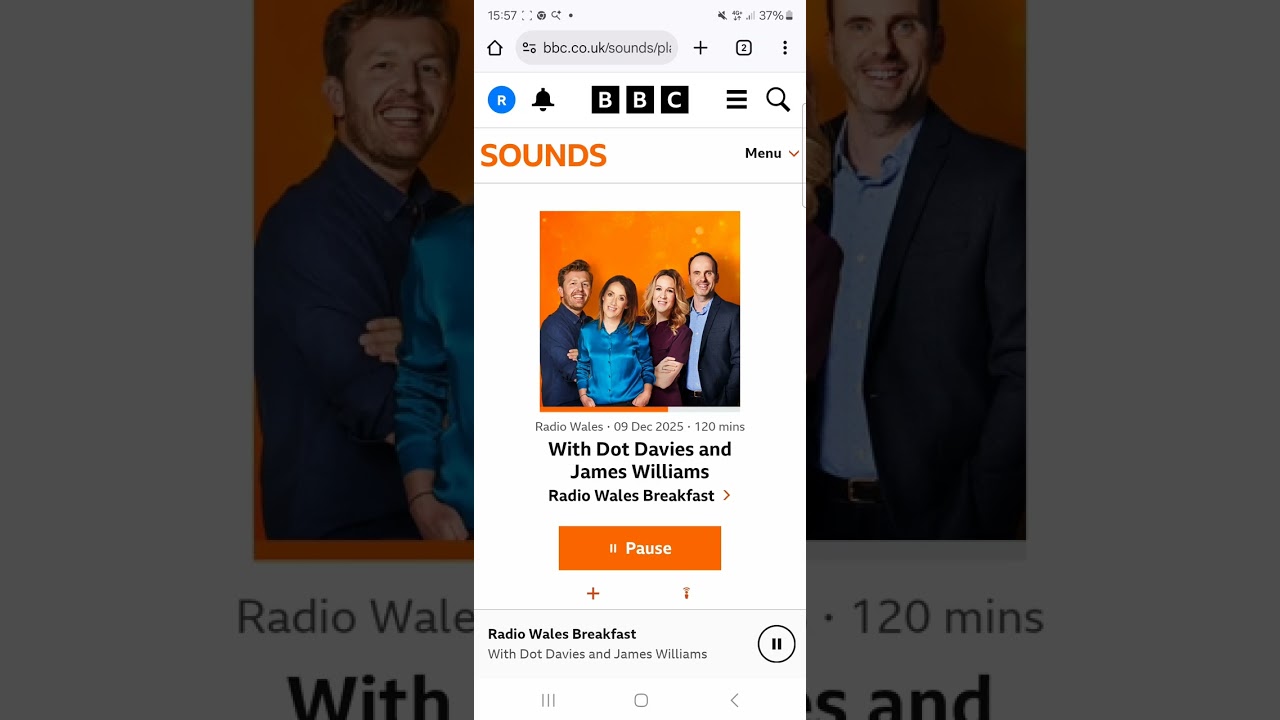 BBC Radio Wales - Ambassador Jody Bullock T&V Bill 