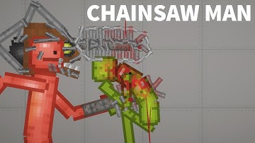 CHAINSAW MAN REMAKE TUTORIAL - MELON PLAYGROUND 12.2