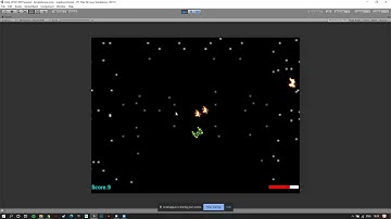 SpaceShooter 2D TopDown Shooter created using Unity,Seamedu Banglore.