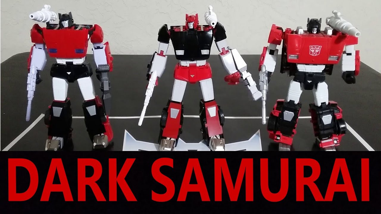 DX9 Toys D21B Dark Samurai Sideswipe - YouTube