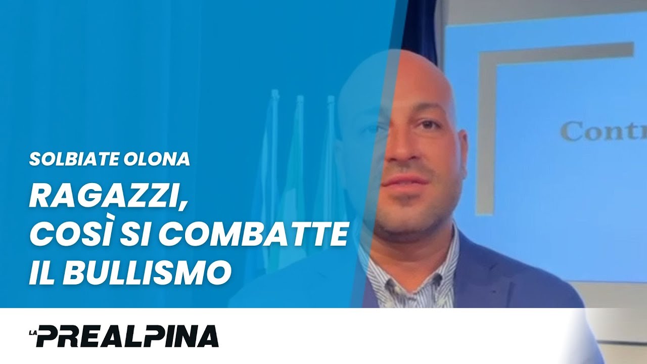 Solbiate Olona | Ragazzi, così si combatte il bullismo
