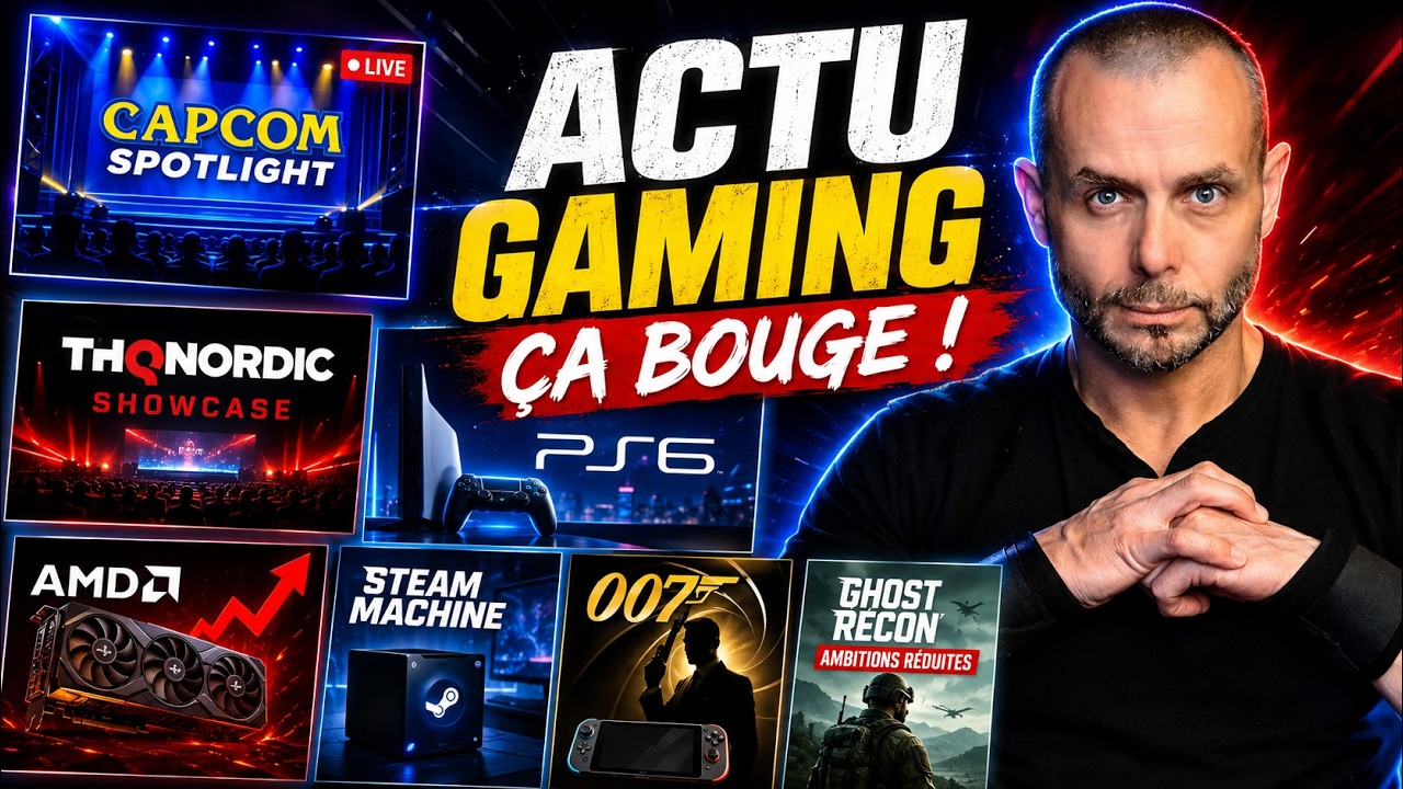 🔥ACTU GAMING DU JOUR (25 JUIN): CYBERPUNK, RESIDENT EVIL, CONF CAPCOM, PS6, GTA 6. STAR WARS, ...