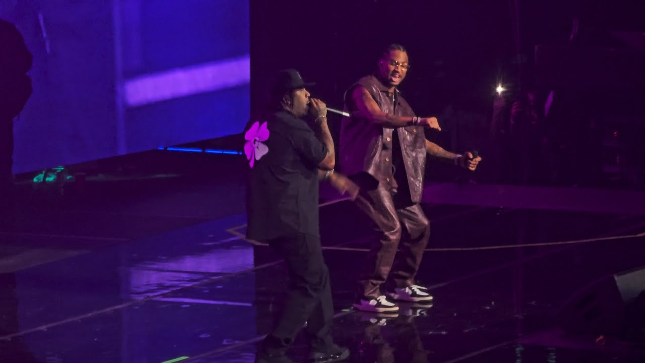 Trey Songz performs at the Millennium Tour in Houston and brings out Lil Flip