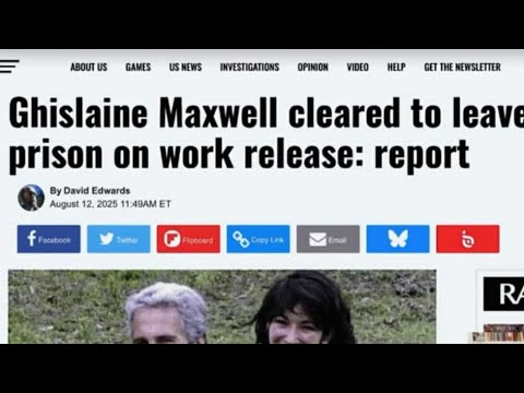 Ghislaine Maxwell Has Been Cleared To Leave Prison & Tricky, Oh That