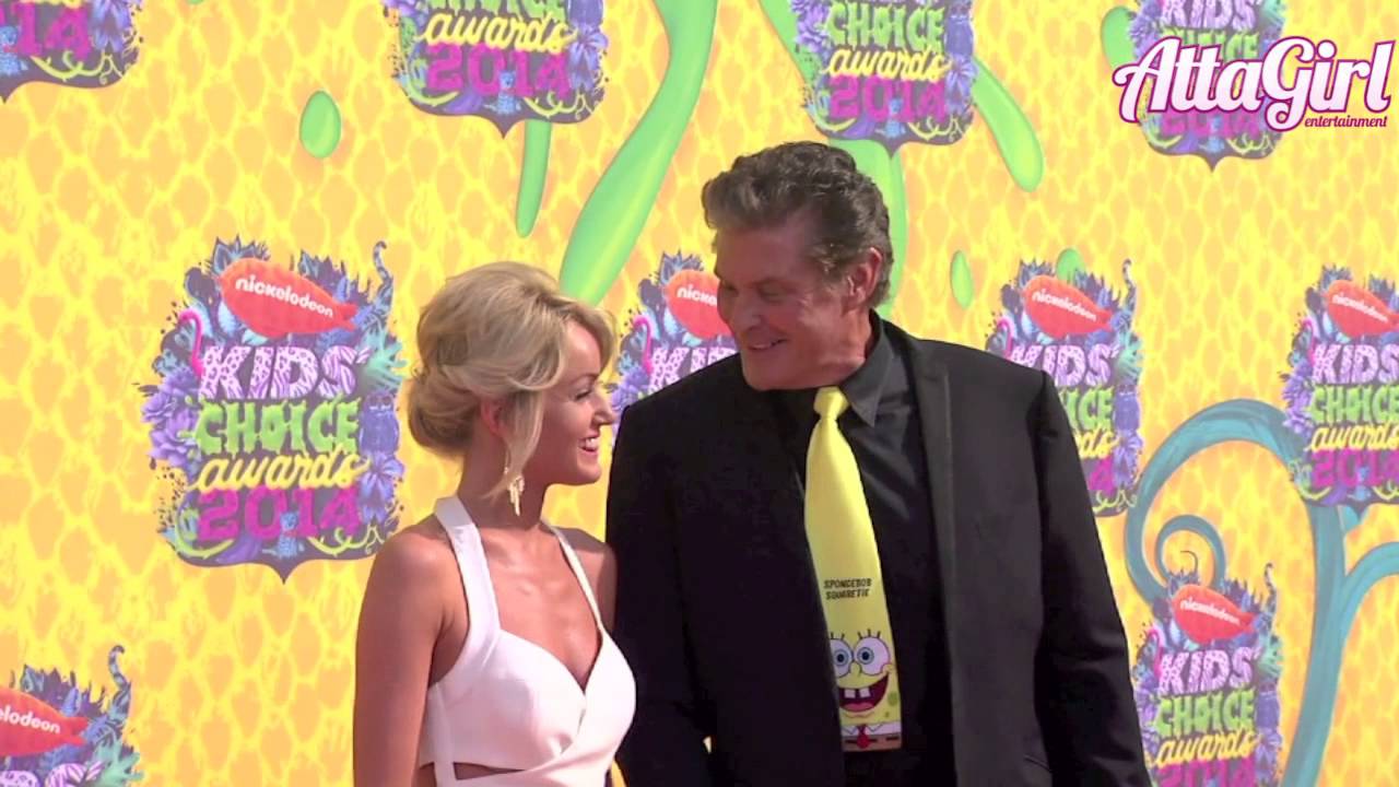 David Hasselhoff arrives at Nickelodeon's 2014 Kids Choice Awards