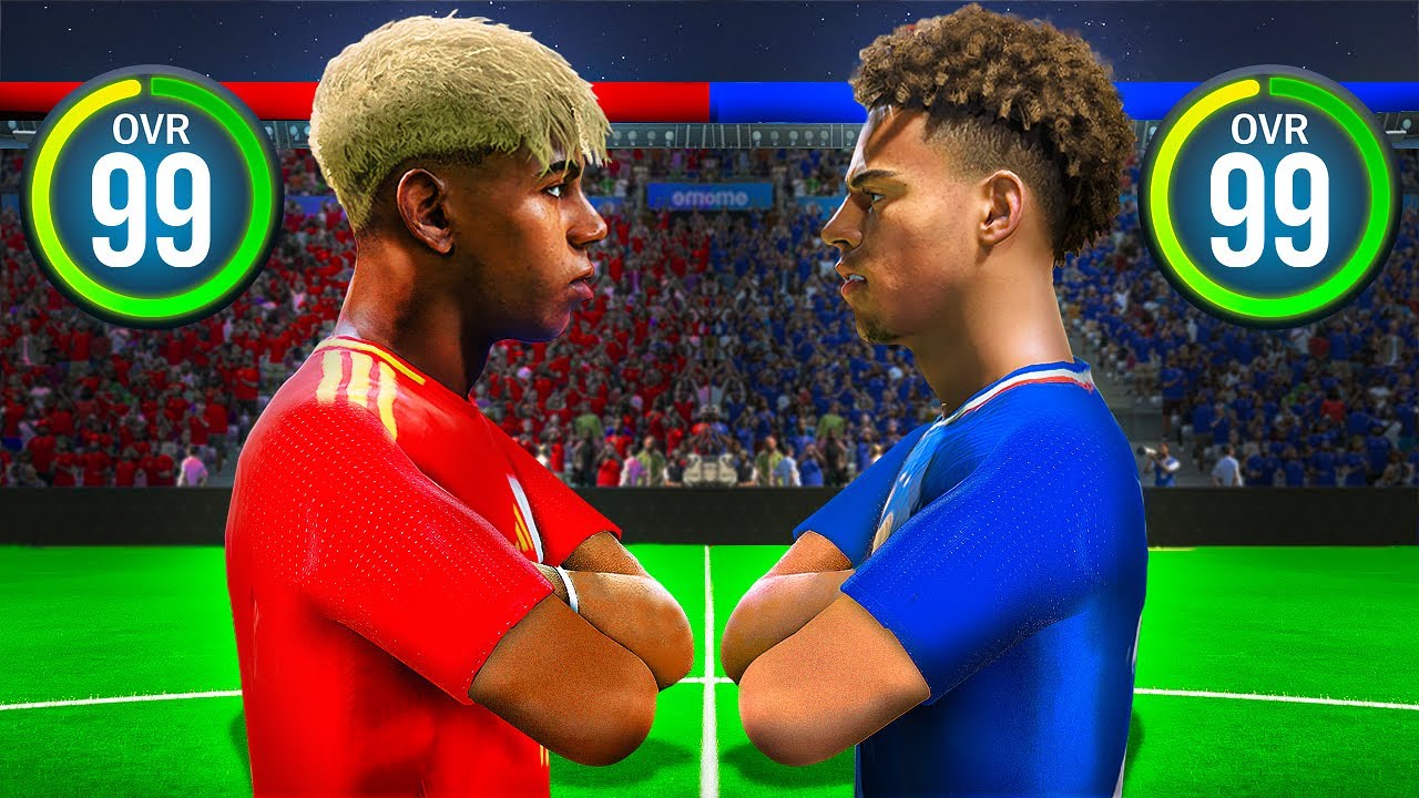 I Played The Lamine Yamal & Desire Doue Rivalry