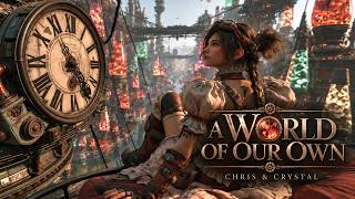 Steampunk Lava Lamps? | "A World of Our Own" | Chris & Crystal AI Art | Official Music Video, 4K