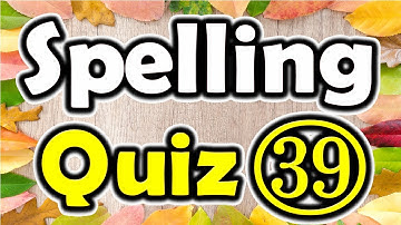 Spelling Quiz (39) (Spelling Words for Grade 6) [ ForB English Lesson ]