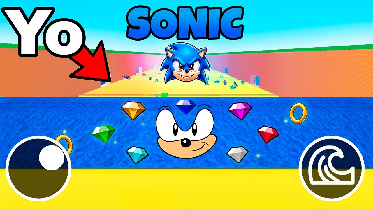 Tsunami Brainrot pero, Me CONVIERTO en OLAS SONIC?!
