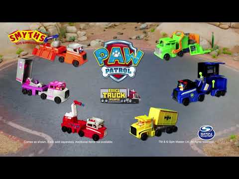 PAW Patrol Big Truck Pups Range - Smyths Toys