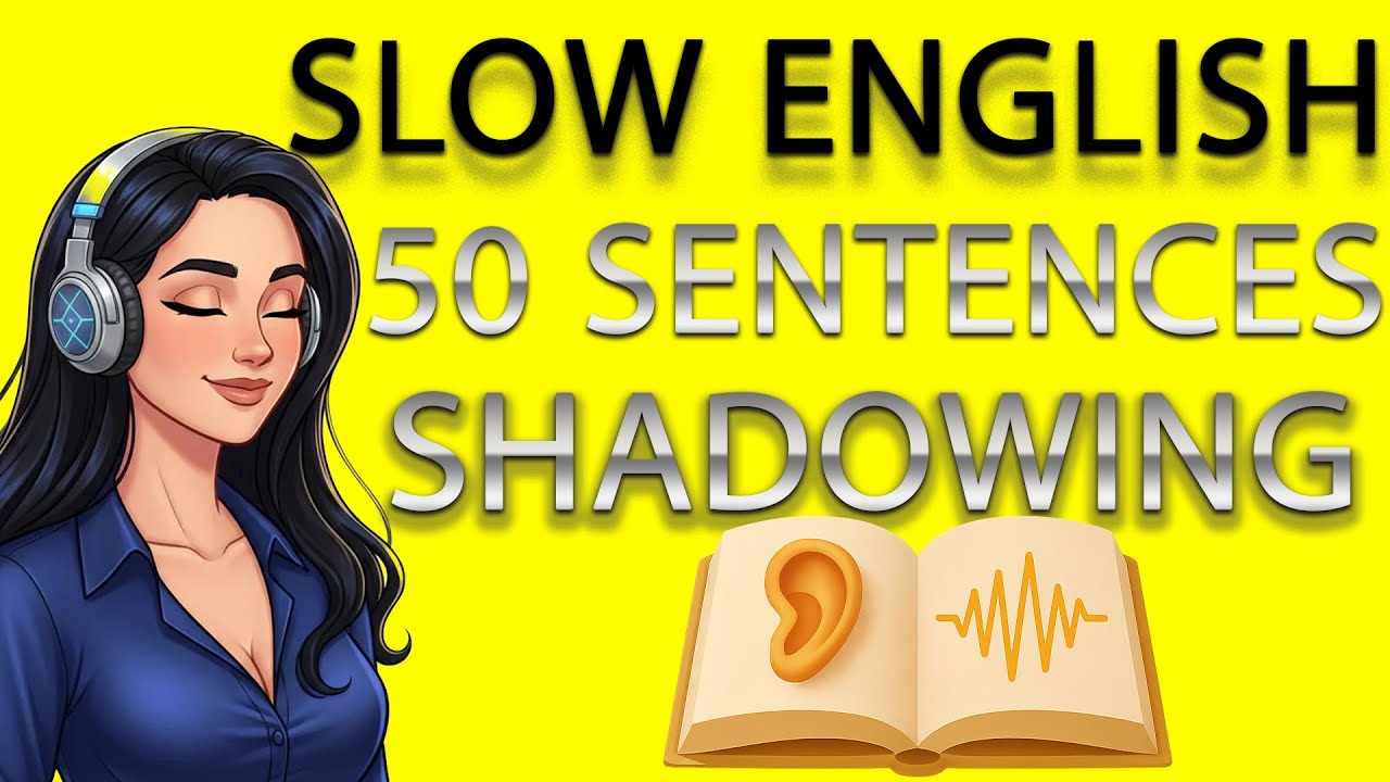 50 Daily Work Routine English Sentences | Slow Shadowing Practice ...