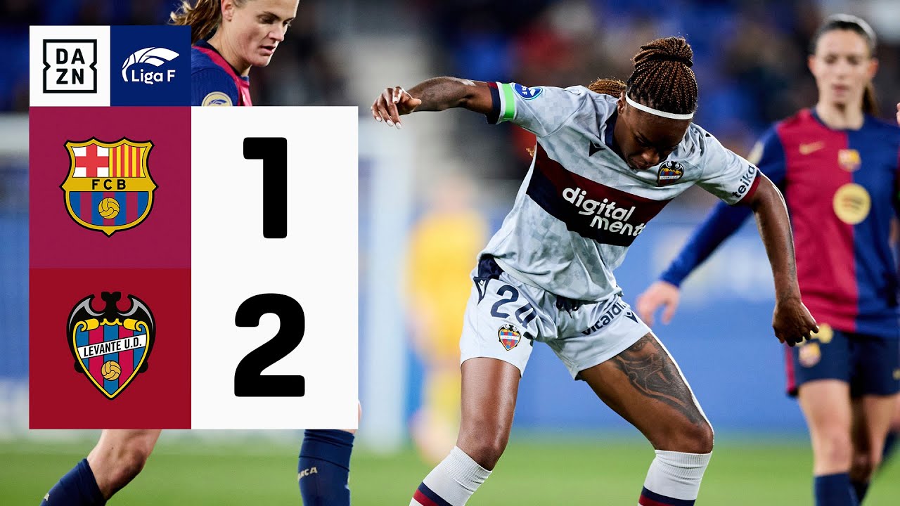 FC Barcelona vs Levante UD (1-2) | Resumen y goles | Highlights Liga F ...
