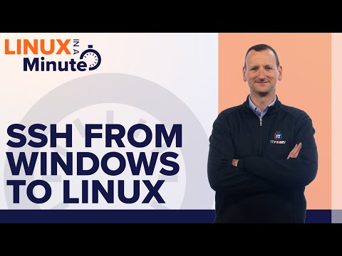 How to SSH from Windows to Linux | Linux in a Minute