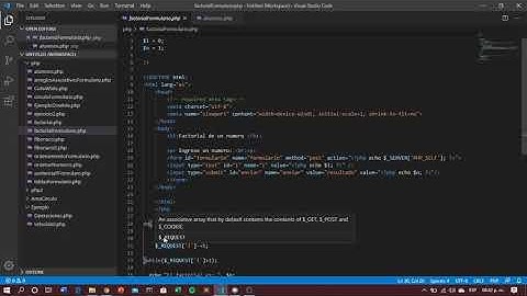 Factorial de Un Número Utilizando PHP/HTML || Ciclo Do While
