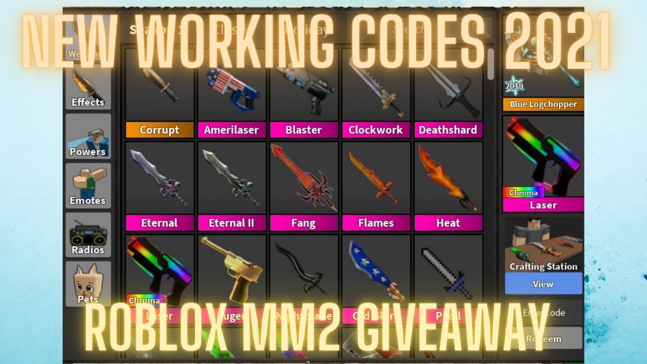 *GIVEAWAY* How To Get FREE GODLYS & CHROMA IN MM2! WORKING CODES JULY ...