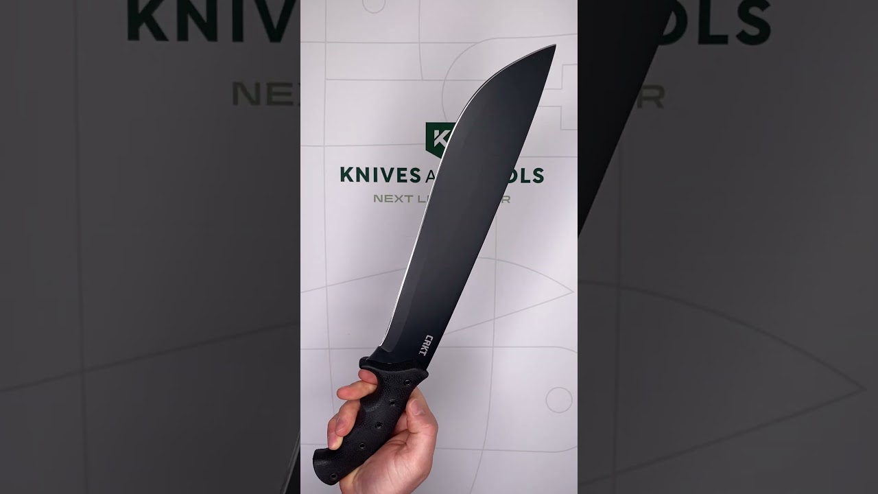 CRKT Chanceinhell K910KKP, Black Powdered 65Mn Carbon Steel, Black