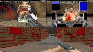 DOOM MOD ZDCMP2T1 ZDoom Community Map Project I 1 MAP 01 THE ONLY MAP
