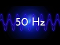 50 Hz clean sine wave BASS TEST TONE