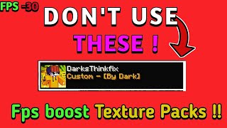 Top 3 Best Texture Pack Actually boost Fps | MCPE and JAVA