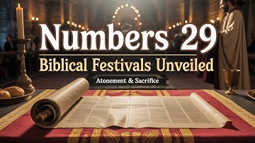 Numbers Chapter 29 Explained (Biblical Festivals, Atonement & Sacrificial Offerings Unveiled)