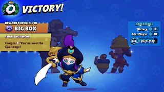 10-0 brawl ball challenge only Mortis with randoms🔥