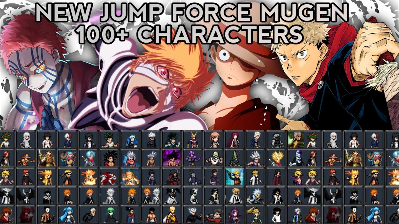 Anime Mugen Apk 100+ Characters Download for Android