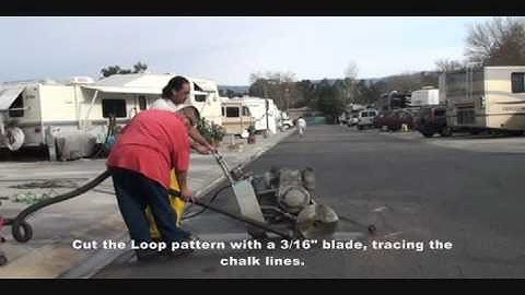 BD Loops Saw-Cut Loop Installation, Step 2: Cutting the Loop