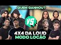 4X4 DA LOUD! MODO LOCÃO FT. JORDAN, BRADOOCK, VOLTAN E VINIZX VS THURZIN, SHARIIN, BABI E LZINN