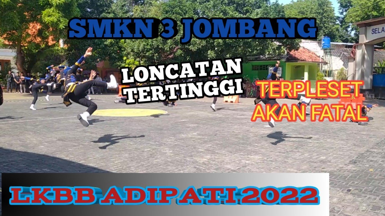 Loncatan tertinggi ala Captain Tsubasa || Penampilan SMKN 3 Jombang di LKBB ADIPATI 2022