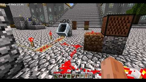 Minecraft 1.5 Powered Rails and Detector Rails