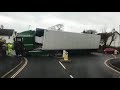 HGV roundabout Fail