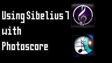 Using Sibelius with Photoscore