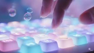 3 Hours of AI Keyboard Typing ASMR | No Talking, Soft Bubble Sounds for Sleep & Focus screenshot 4