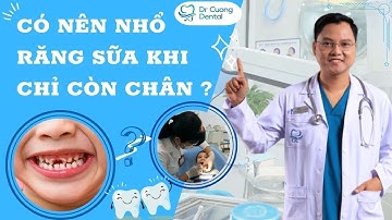 Sâu Răng Chỉ Còn Chân Răng , Phải Làm Thế Nào? | Dr Cường